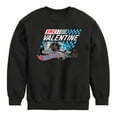 thumbnail image 1 of Hot Wheels - Valentine's Epic - Toddler And Youth Crewneck Fleece Sweatshirt, 1 of 5