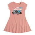 thumbnail image 1 of Hot Wheels - Valentine's Epic - Toddler And Youth Girls Fit And Flare Dress, 1 of 1