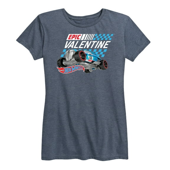 Hot Wheels - Valentine's Epic - Women's Short Sleeve Graphic T-Shirt