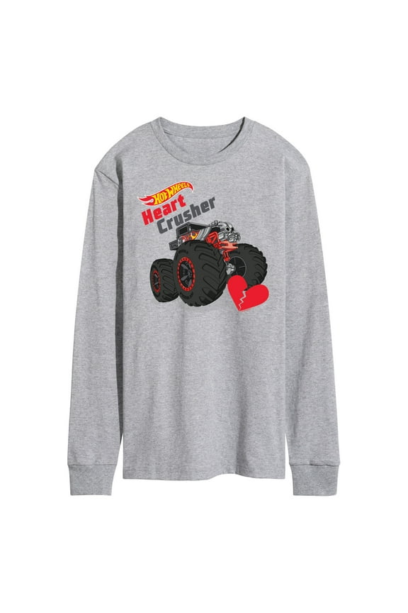 - Valentine's Heart Crusher - Men's Long Sleeve T-Shirt