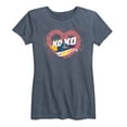 thumbnail image 1 of Hot Wheels - Valentine's Heart Crusher - Women's Short Sleeve Graphic T-Shirt, 1 of 5