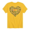thumbnail image 1 of Hot Wheels - Valentine's Hot Wheels Heart - Toddler And Youth Short Sleeve Graphic T-Shirt, 1 of 5