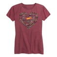 thumbnail image 1 of Hot Wheels - Valentine's Hot Wheels Heart - Women's Short Sleeve Graphic T-Shirt, 1 of 5