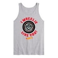 thumbnail image 1 of Hot Wheels - Valentine's I Wheelie Like You - Men's Jersey Tank Top, 1 of 4