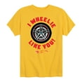 thumbnail image 1 of Hot Wheels - Valentine's I Wheelie Like You - Toddler And Youth Short Sleeve Graphic T-Shirt, 1 of 5