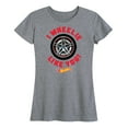 thumbnail image 1 of Hot Wheels - Valentine's I Wheelie Like You - Women's Short Sleeve Graphic T-Shirt, 1 of 5