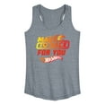 thumbnail image 1 of Hot Wheels - Valentine's Made to Race Art - Women's Racerback Tank Top, 1 of 5