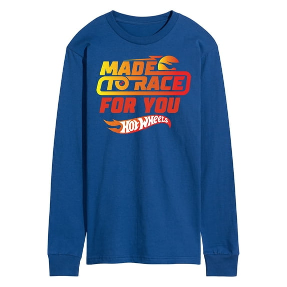 Hot Wheels - Valentine's Made to Race - Men's Long Sleeve T-Shirt