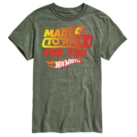 Hot Wheels - Valentine's Made to Race - Men's Short Sleeve Graphic T-Shirt