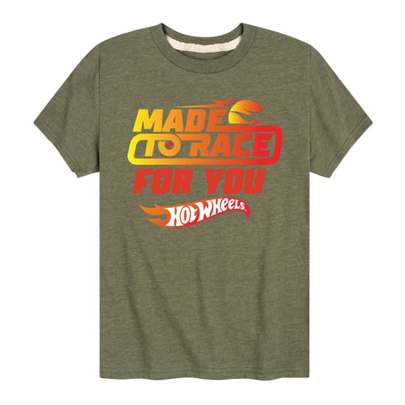 Hot Wheels - Valentine's Made to Race - Toddler And Youth Short Sleeve Graphic T-Shirt