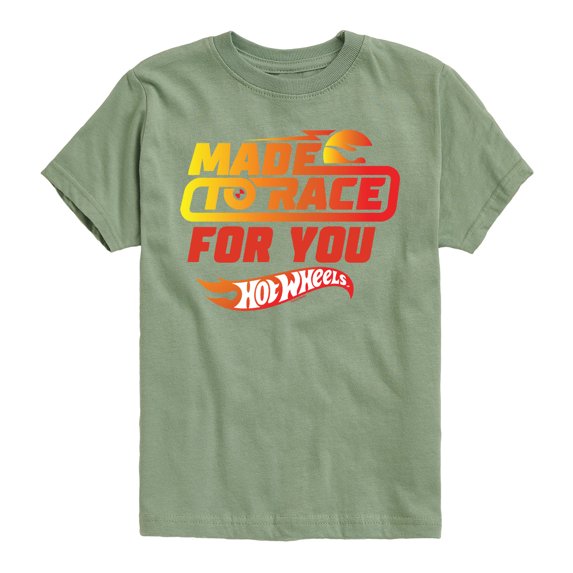 Hot Wheels - Valentine's Made to Race - Toddler And Youth Short Sleeve Graphic T-Shirt