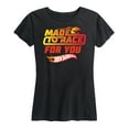 thumbnail image 1 of Hot Wheels - Valentine's Made to Race - Women's Short Sleeve Graphic T-Shirt, 1 of 5