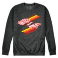 thumbnail image 1 of Hot Wheels - Valentine's You Make My Heart Race - Men's Crew Neck Fleece Pullover, 1 of 6