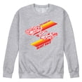 thumbnail image 1 of Hot Wheels - Valentine's You Make My Heart Race - Men's Crew Neck Fleece Pullover, 1 of 5