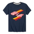 thumbnail image 1 of Hot Wheels - Valentine's You Make My Heart Race - Toddler And Youth Short Sleeve Graphic T-Shirt, 1 of 5