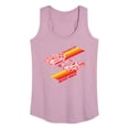 thumbnail image 1 of Hot Wheels - Valentine's You Make My Heart Race - Women's Racerback Tank Top, 1 of 5