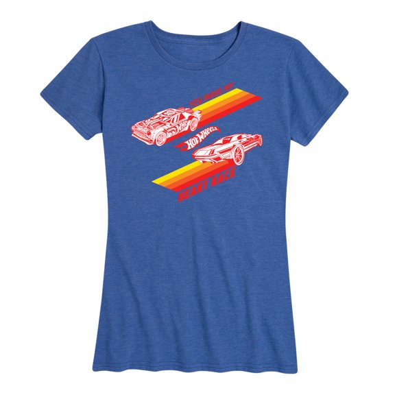 Hot Wheels - Valentine's You Make My Heart Race - Women's Short Sleeve Graphic T-Shirt