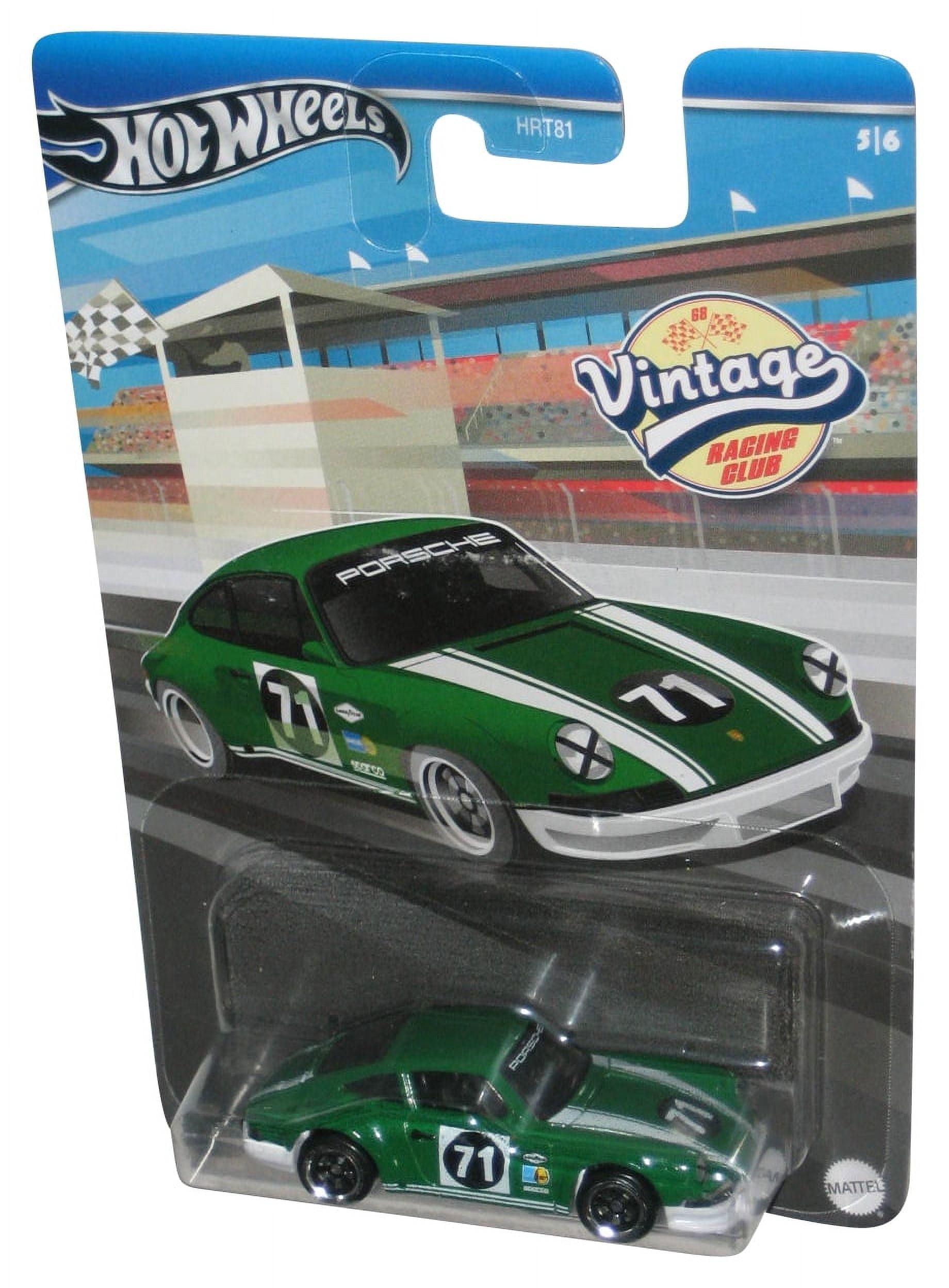 Hot Wheels Vintage Race Club (2023) Green 1971 Porsche 911 Toy Car