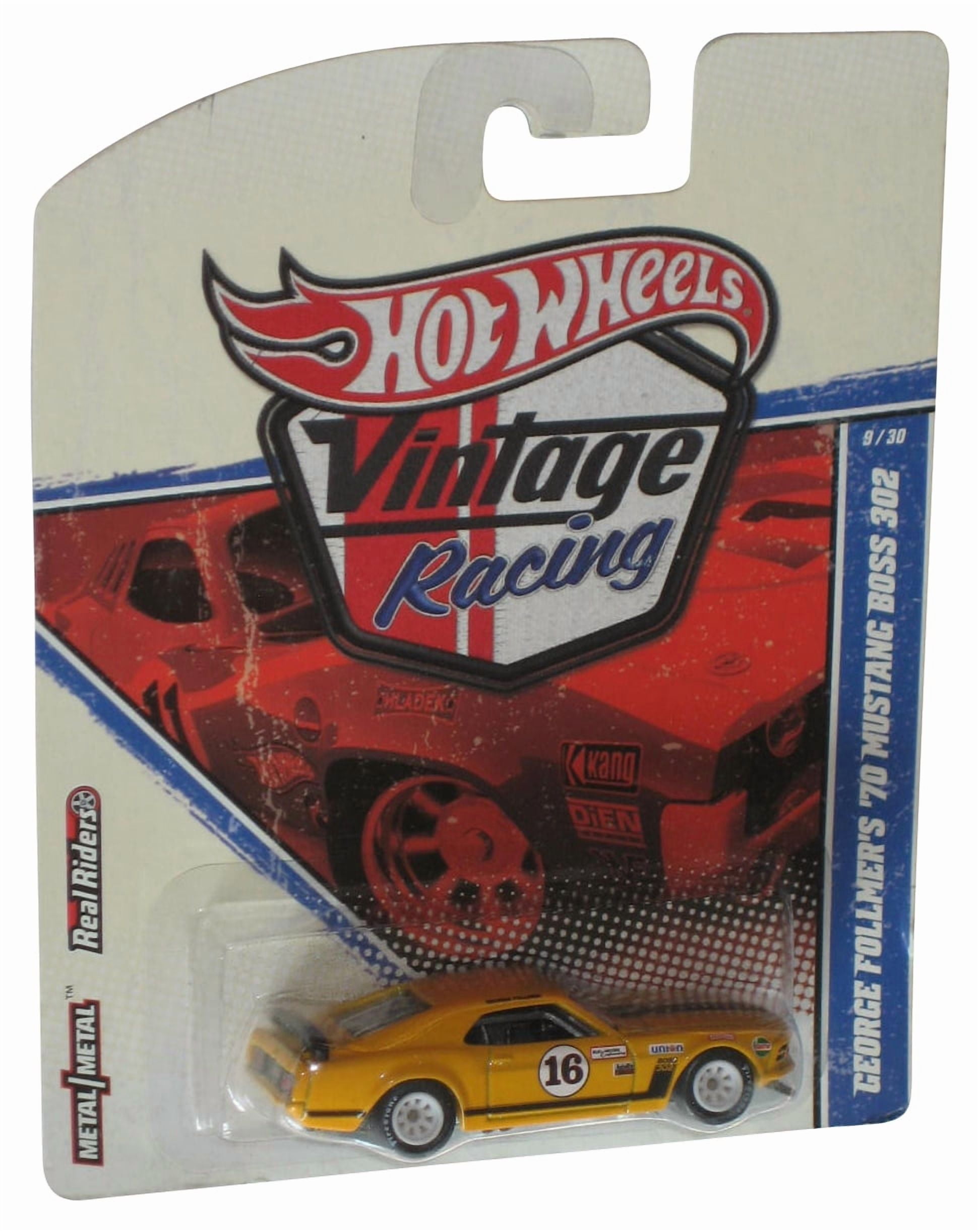 Hot Wheels Vintage Racing (2010) Yellow Geroge Follmer's '60