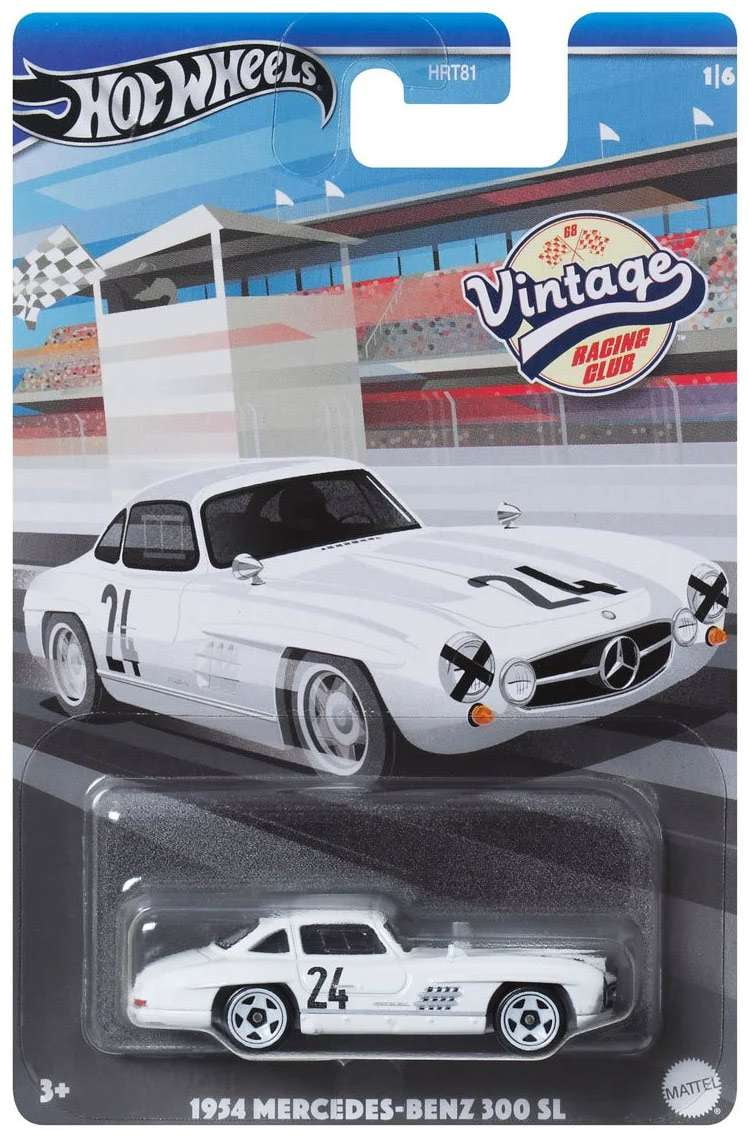 Hot Wheels Toys Vintage Racing Club 1954 Mercedes-Benz 300 SL