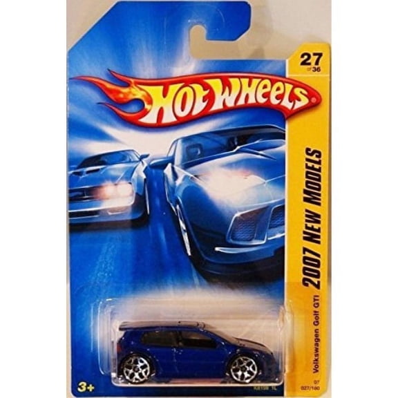Hot Wheels Volkswagen Golf GTI Blue Kids Toy