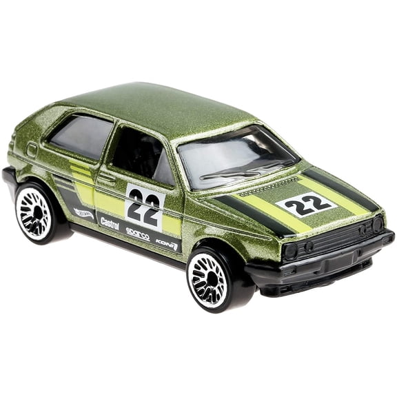 Hot Wheels Volkswagen Golf MK2 1:64 Scale Car, Gift for Collectors & Kids Ages 3 Years Old & Up