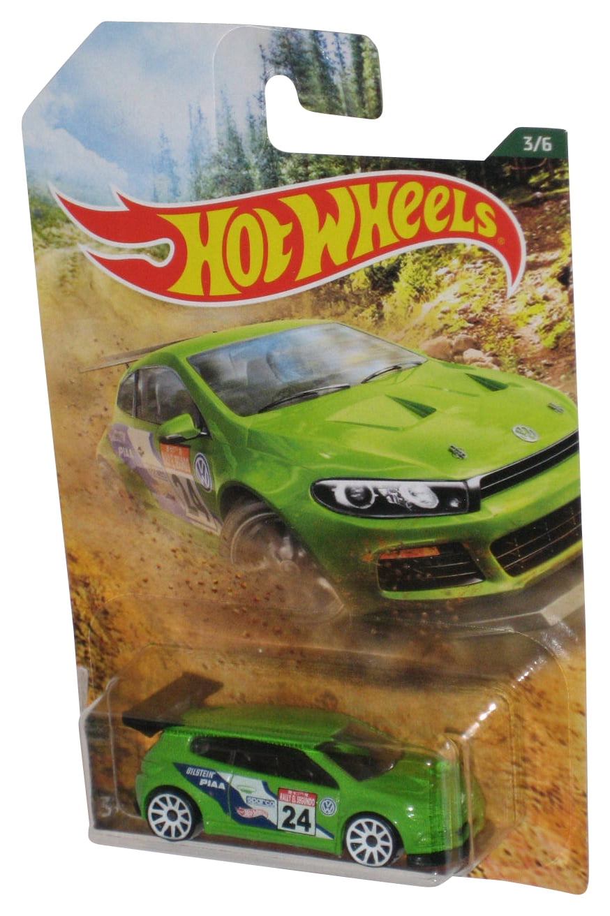 ミニカー Hot Wheels Volkswagen Scirocco& Race Day Hot Wheels Volkswagen Scirocco GT24 (2018) Mattel Green Toy Car 3