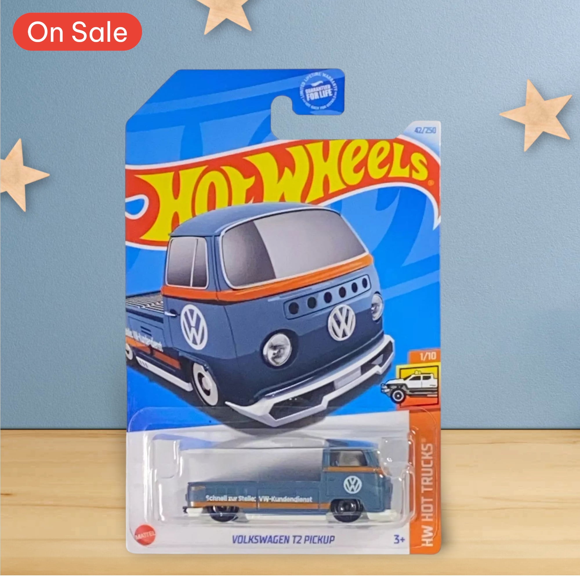 Hot Wheels Volkswagen T2 Pickup Gray HW Hot Trucks 2024