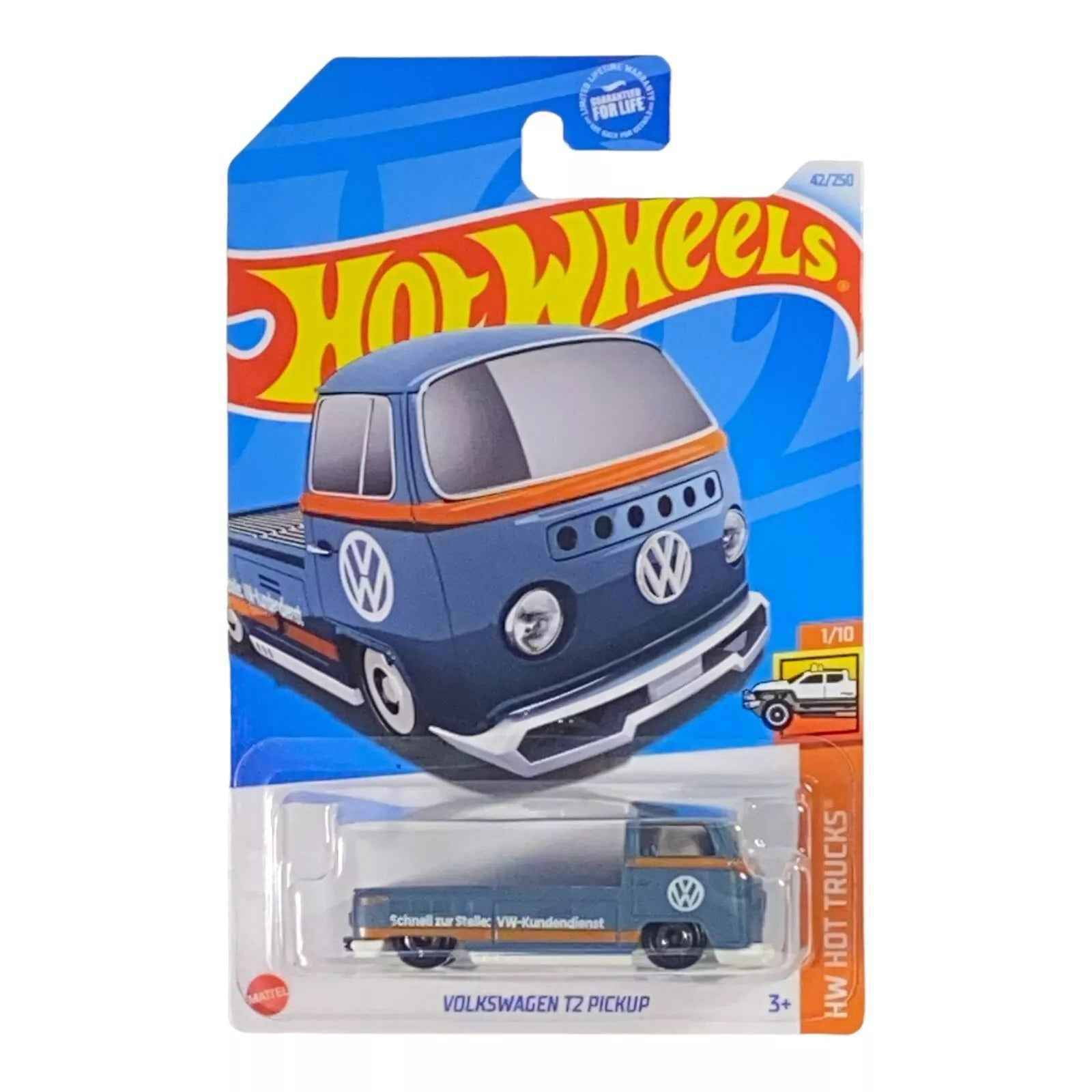 Hot Wheels Volkswagen T2 Pickup Gray HW Hot Trucks 2024 - Walmart.com