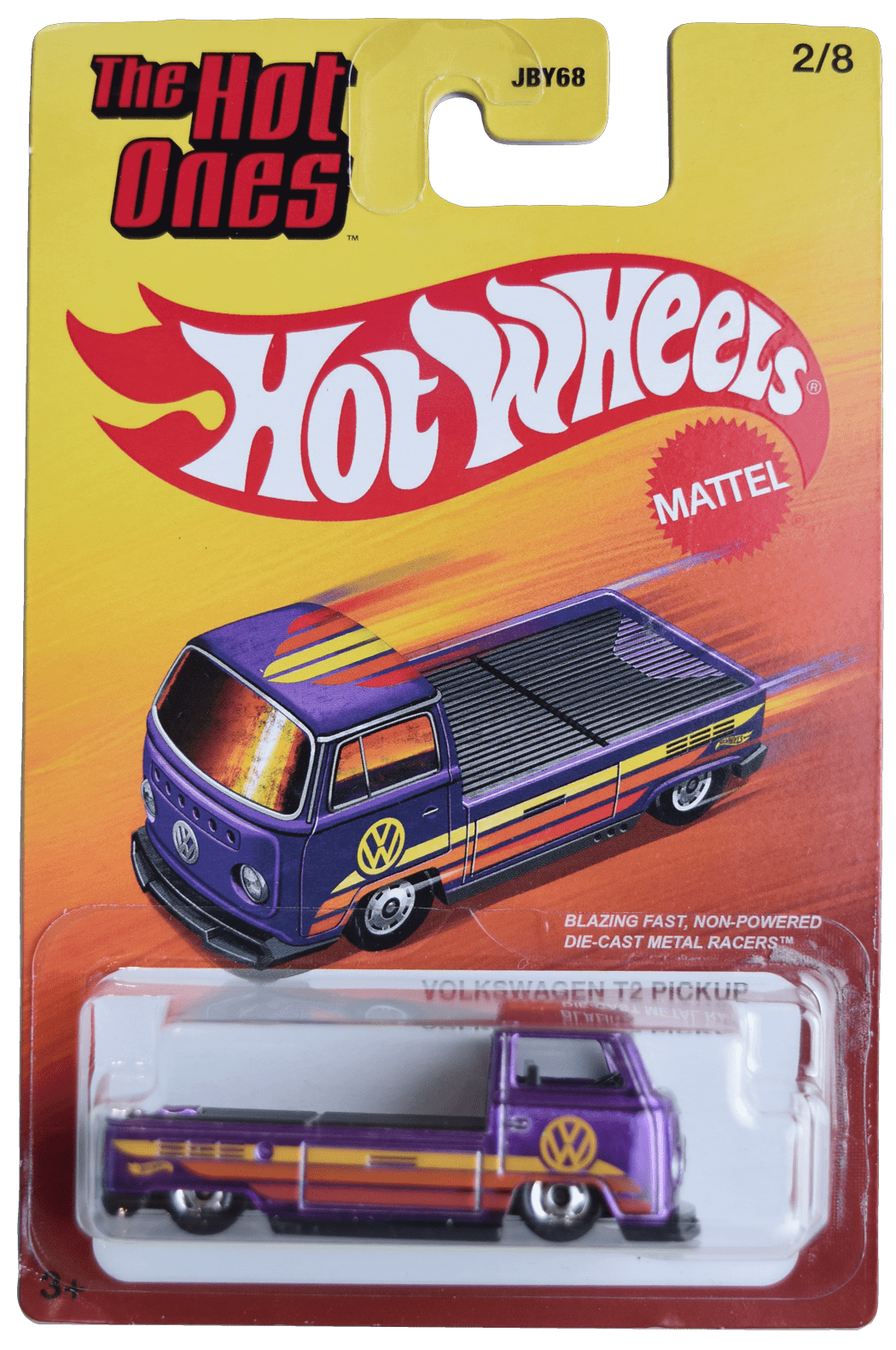 Hot Wheels Volkswagen T2 Pickup, The Hot Ones 2/8 [purple