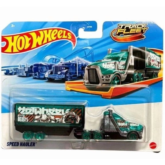 Hot Wheels Volvo 240 Drift Camper - Track Fleet Series