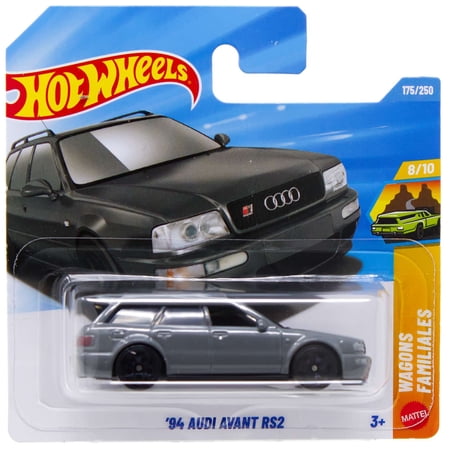 Hot Wheels Wagons '94 Audi Avant RS2 Diecast Car