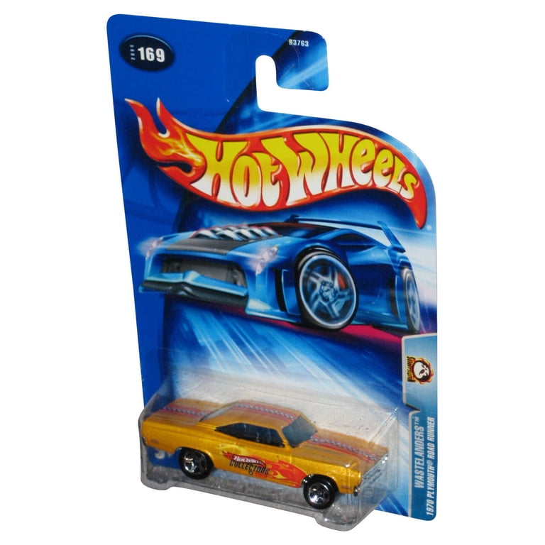 Hot Wheels Wastelanders (2004) Yellow 1970 Plymouth Road Runner
