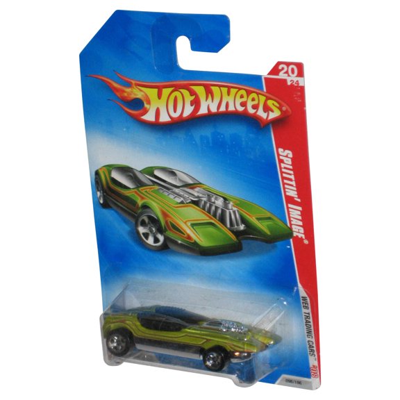 Hot Wheels Web Trading Cars '08 Green Splittin' Image Car 096/196