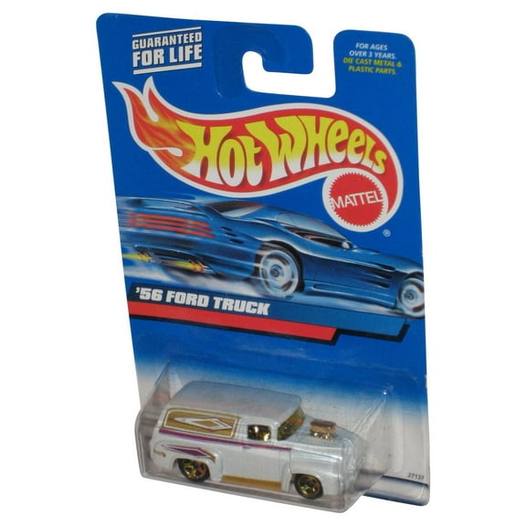 Hot Wheels White '56 Ford Truck (2000) Mattel Die-Cast Toy #171