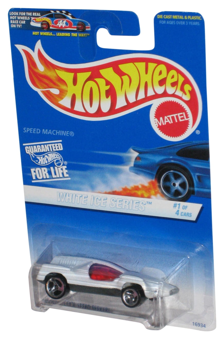 Hot Wheels White Ice Series (1996) Speed Machine Toy Car #1/4 - Walmart.com