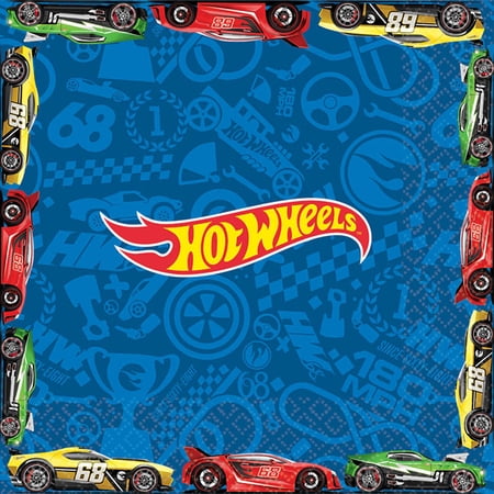 Hot Wheels Wild Racer Luncheon Napkins (16 Count)