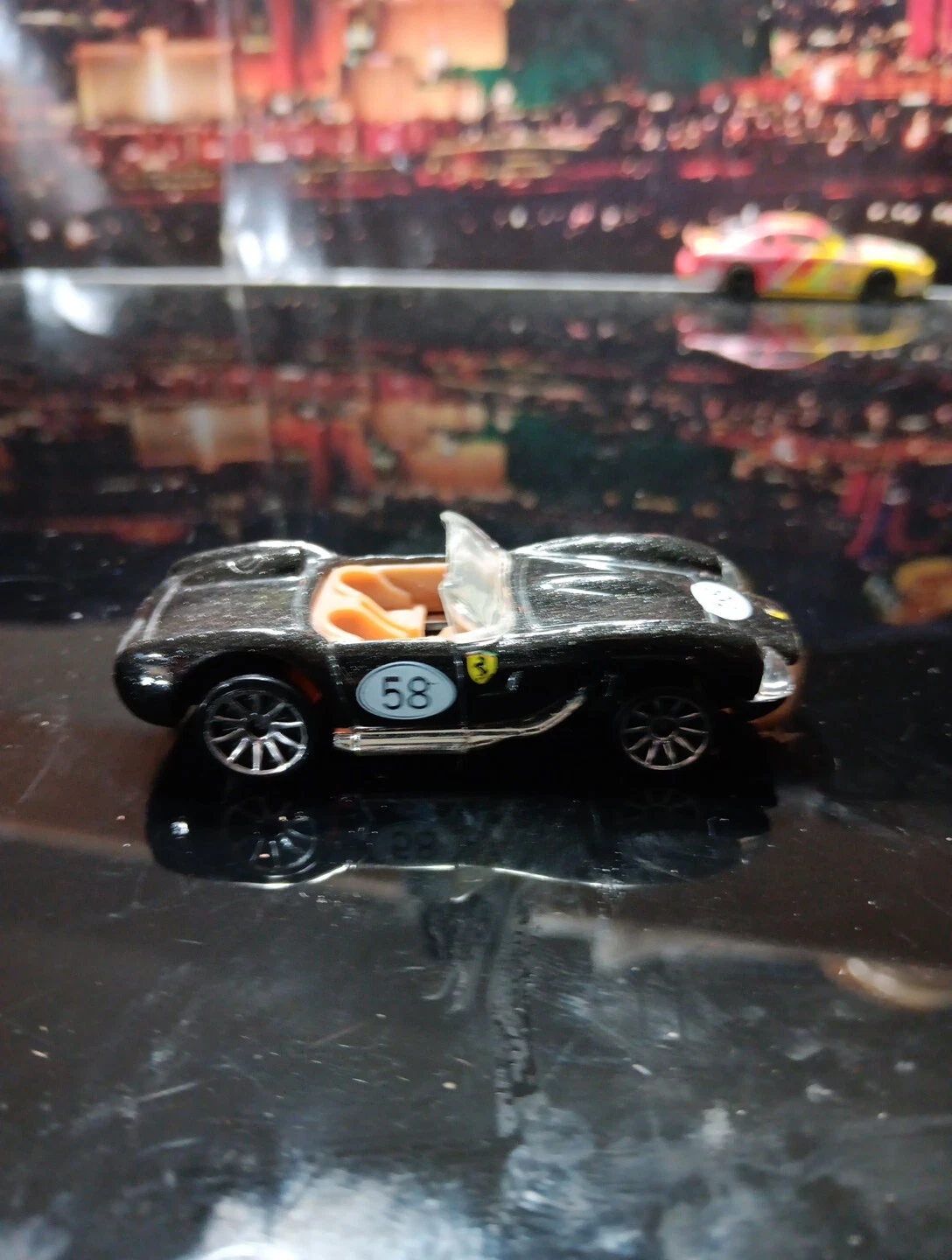 Hot Wheels Ferrari 250 Convertible Black 2009 Mystery Car loose