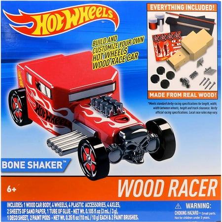 Hot Wheels Wood Racers Bone Shaker