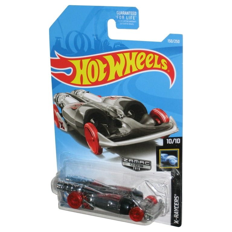 Hot Wheels X-Raycers 10/10 (2017) Silver Zamac Salt Shaker Car 150