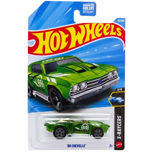 Hot Wheels X-Raycers '69 Chevelle Diecast Car