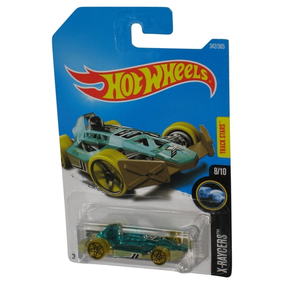 Hot Wheels X-Raycers 8/10 (2015) Blue Arrow Dynamic Toy Car 342/365
