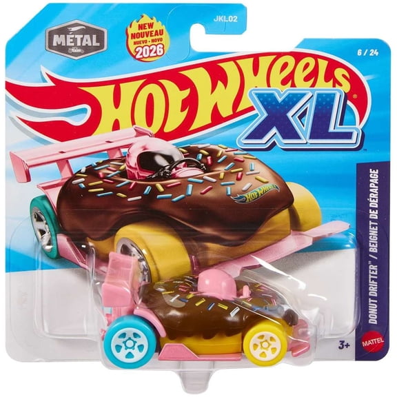 Hot Wheels XL Donut Drifter Die Cast Car