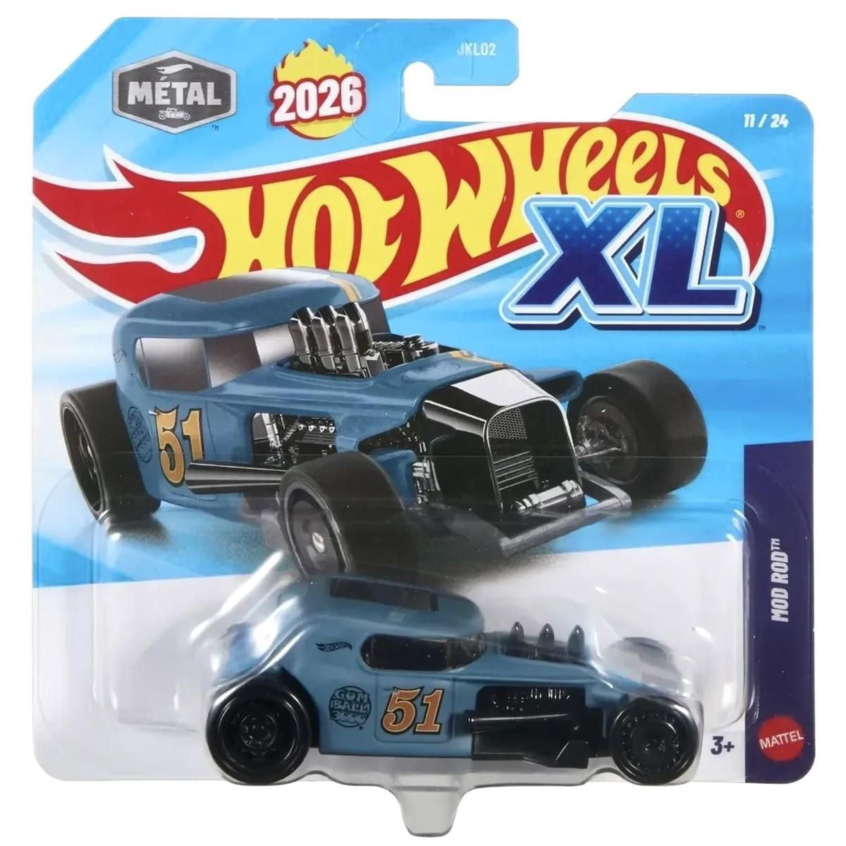 Hot Wheels XL Mod Rod 1:43 Scale New 2026 - Walmart.com