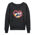 thumbnail image 1 of Hot Wheels - XOXO Heart - Ladies French Terry Long Sleeve Shirt, 1 of 5