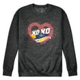 thumbnail image 1 of Hot Wheels - XOXO Heart - Men's Crew Neck Fleece Pullover, 1 of 5