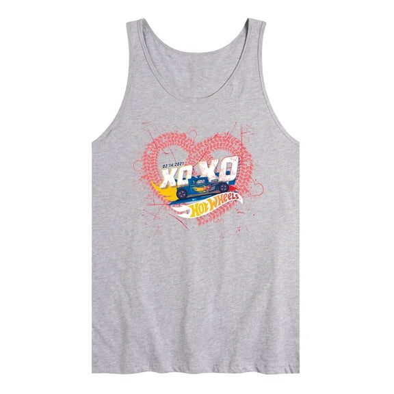 Hot Wheels - XOXO Heart - Men's Jersey Tank Top
