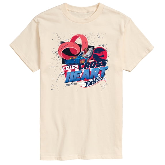 Hot Wheels - XOXO Heart - Men's Short Sleeve Graphic T-Shirt