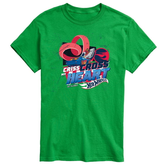 Hot Wheels - XOXO Heart - Men's Short Sleeve Graphic T-Shirt