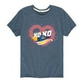 thumbnail image 1 of Hot Wheels - XOXO Heart - Toddler And Youth Short Sleeve Graphic T-Shirt, 1 of 5